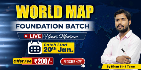 World Map 2026 By Khan Sir