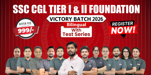 SSC CGL Tier-I & II Foundation Batch 2026