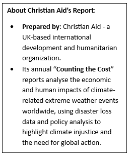 Southwest Monsoon in India and Pakistan responsible for highest number of fatalities among 2025’s major Climate Disasters: Christian Aid Report