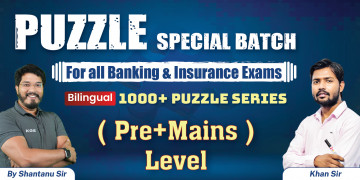 Puzzle Special Batch (For All Banking & Insurance Exam)