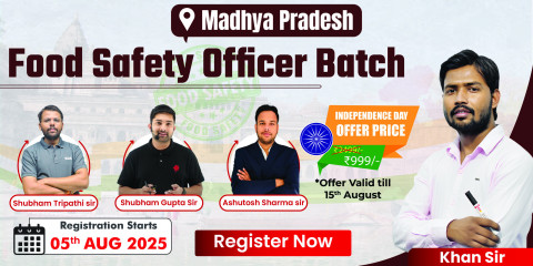 MPPSC Food Safety Batch 2025