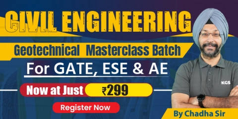 Civil Engineering Geotechnical Masterclass Batch by Amanpreet Sir