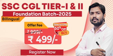 SSC CGL TIER-I & II Foundation Batch-2025