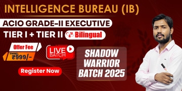 IB ACIO (Tier-I & II) Target Batch -2025