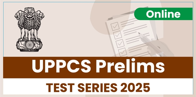 UPPCS Prelims 2025 Test Series (Online)
