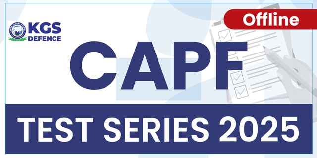 CAPF 2025 Test Series (Paper-1) [Offline]