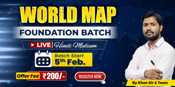 World Map 2026 By Khan Sir