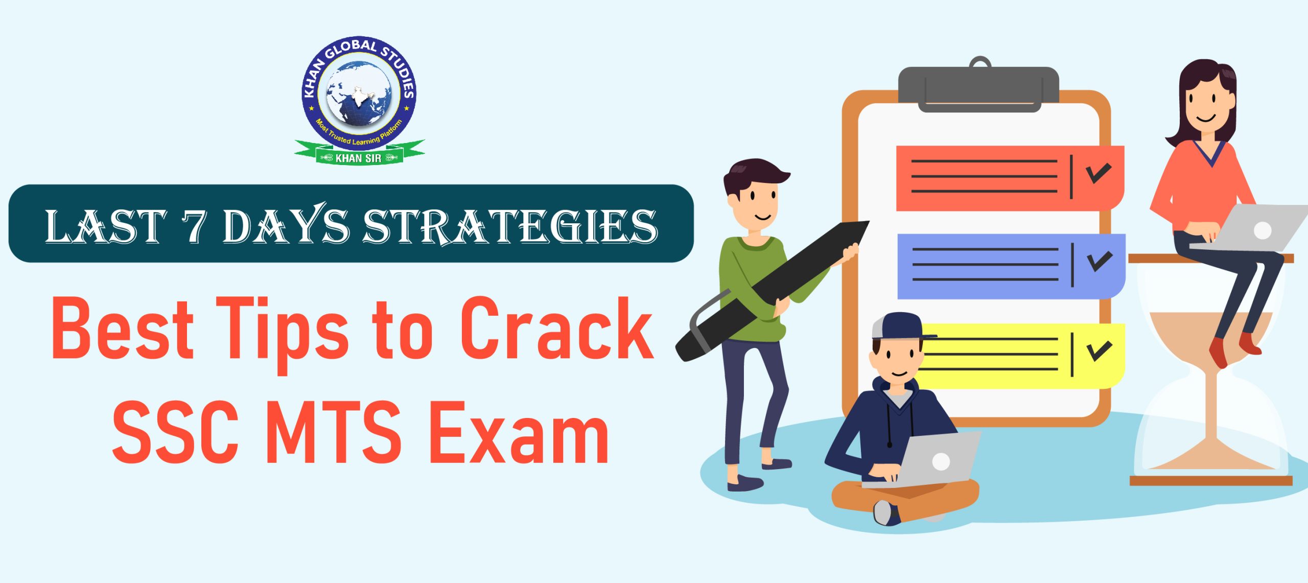 Last 7 Days Strategies: Best Tips to Crack SSC MTS Exam | KGS