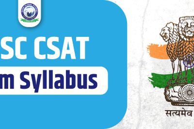 Download UPSC CSAT Syllabus 2024 PDF