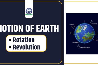 Motion of the Earth: Rotation and Revolution