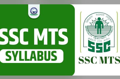SSC MTS Syllabus 2023 Download Latest Syllabus PDF