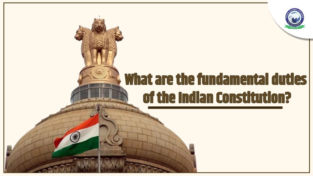 What are the Fundamental Duties of the Indian Constitution?