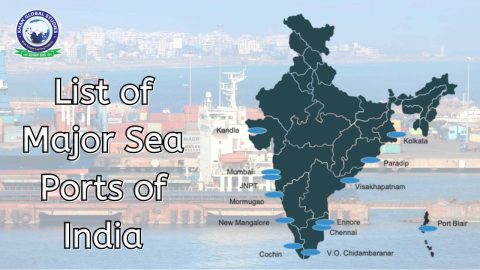 Complete List of Major Sea Ports of India