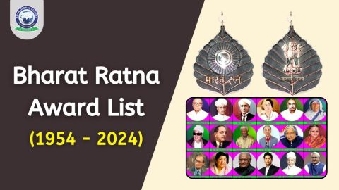 Bharat Ratna Award List (1954 - 2024)