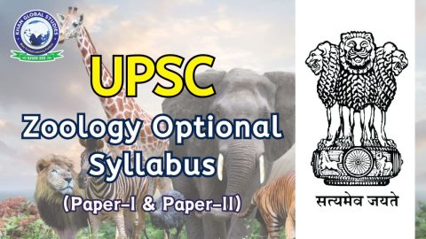 UPSC IAS Mains Zoology Optional Syllabus for Papers I and II