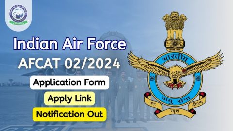 IAF AFCAT 02/2024 Recruitment: Overview & Apply Link