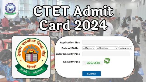 How to Download CTET Admit Card 2024?