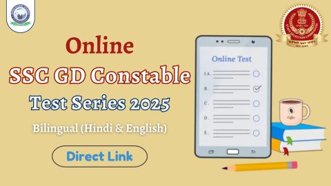 Join Online SSC JD Constable Test Series 2025 (Bilingual)