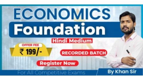 Join Online Economics Foundation (Recorded) Batch 2025