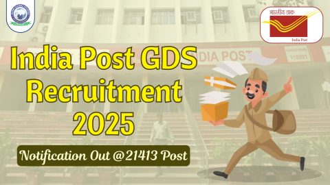 India Post GDS Recruitment 2025: Notification Out @21413 Post