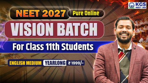 Join Online NEET 2027 Vision Batch for Class 11th in English