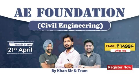 Join Online AE Foundation Civil Engineering Batch 2025