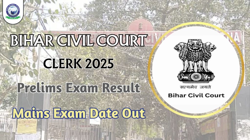 Bihar Civil Court Clerk Mains Exam Date Out, Prelims Result