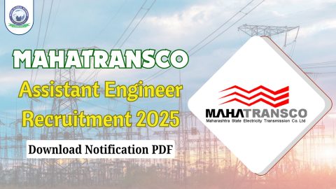 MAHATRANSCO Assistant Engineer Recruitment 2025
