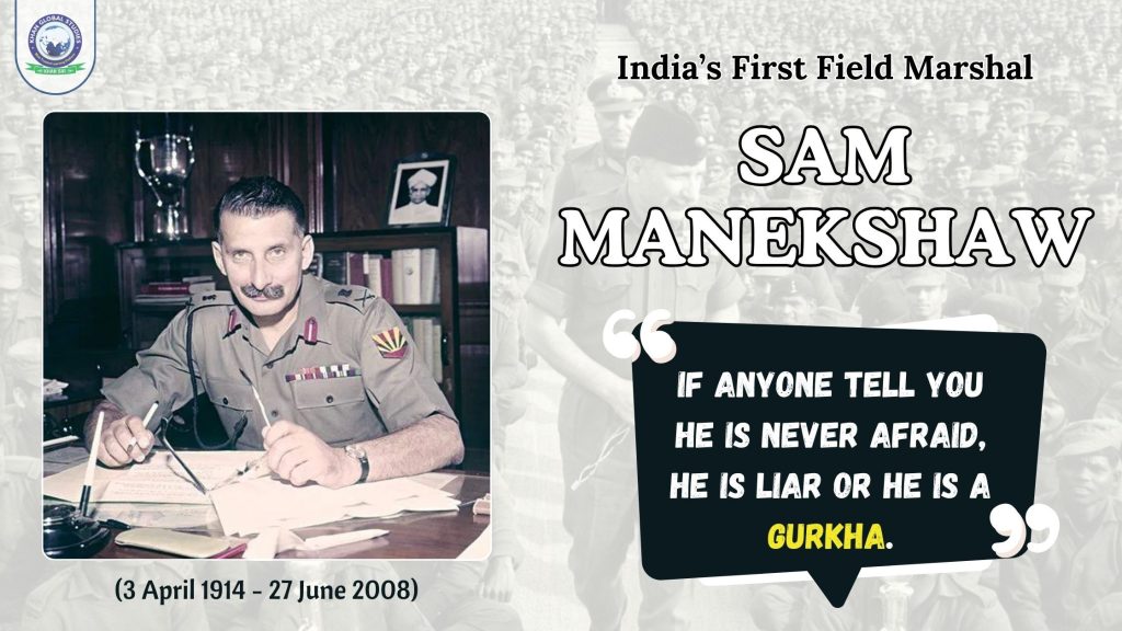 Celebrate Field Marshal Sam Manekshaw Birth Anniversary 2025