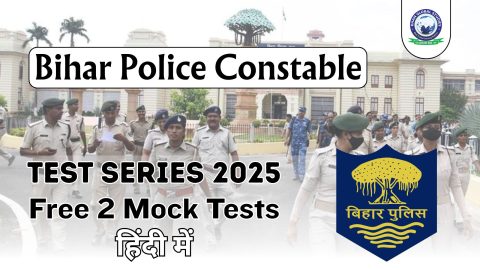 Bihar Police Constable Test Series 2025 - Free 2 Mock Tests for exam preparation