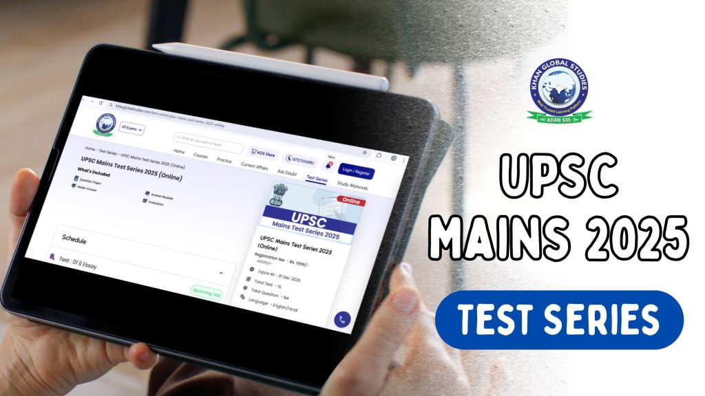 UPSC Mains Test Series 2025 Online – Expertly Designed Practice Papers