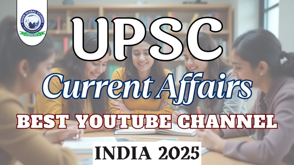 Best YouTube channel for current affairs and competitive exam prep.