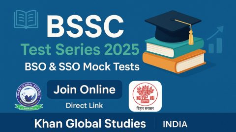 Bihar BSSC BSO SSO 2025 Online Test Series by KGS