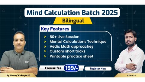 Join Online Mind Calculation Batch 2025 (Bilingual) for All Competitive Exams Preparation