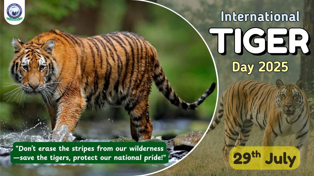 International Tiger Day 2025 – A Call to Save the Stripes