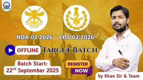 NDA 02 2026 and CDS 02 2026 Target Batch in Dehradun