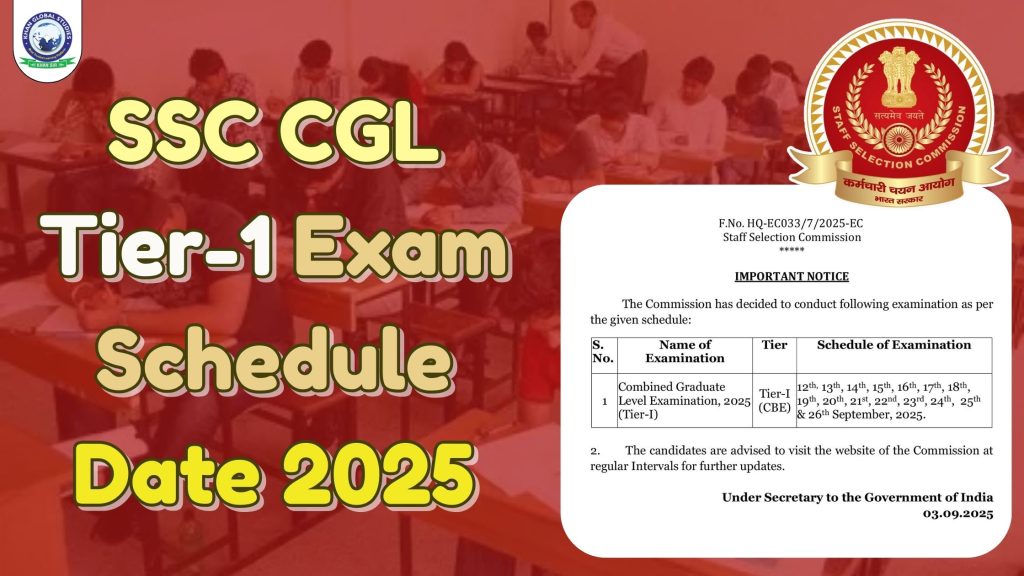 SSC CGL Admit Card 2025, Exam Date & Hall Ticket Download